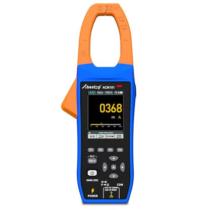 Smart 3-in-1 AC/DC Clamp Meter 1000A/1000V with Oscilloscope Recording