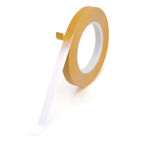 Double Sided Woodworking Tape Double Sticky Tape for Woodworking Router Templates and CNC Projects 1/2 inch by 82 feet Heavy Duty Double Adhesive Tape Easy Removable and Residue Free - size: 1/2 inch x 82 feet