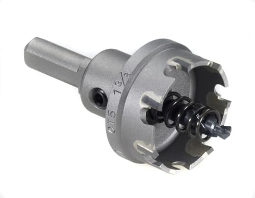 Champion Cutting Tool CT5-1-3/16 Carbide Tipped Hole Cutter: Up to 3/16" depth of cut - size: CT5-1-1/2
