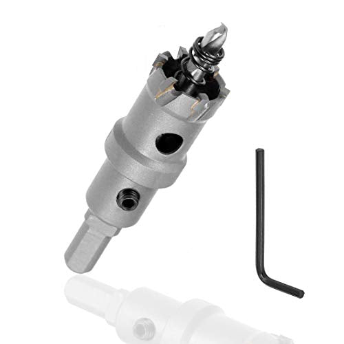 Carbide Hole Saw 23mm/0.9" Cutting Dia Hole Saw Cutter - size: 0.9"/23mm