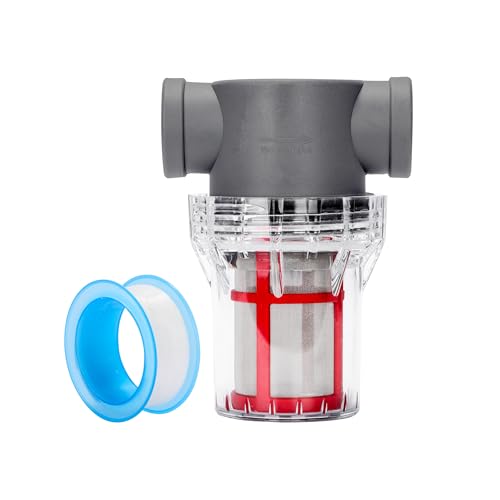 3/4'' Female NPT in-Line Strainer - Garden Hose Filter for High Pressure Washer, Sediment Filter with 200 Mesh Stainless Steel Screen (3/4'' 200 Mesh) - style: 3/4'' 200Mesh