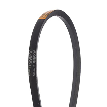 HARFINGTON A-965 V-Belts Drive Belt 965mm Inner 13mm Width 8mm Thickness Girth Rubber for Power Transmission - size: 965mm