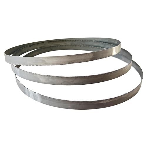 FOXBC 27 Inch Bandsaw Blades 8/12 TPI for DeWalt DCS377, Milwaukee 48-39-0572 Portable Band Saw Blade - 3 Pack