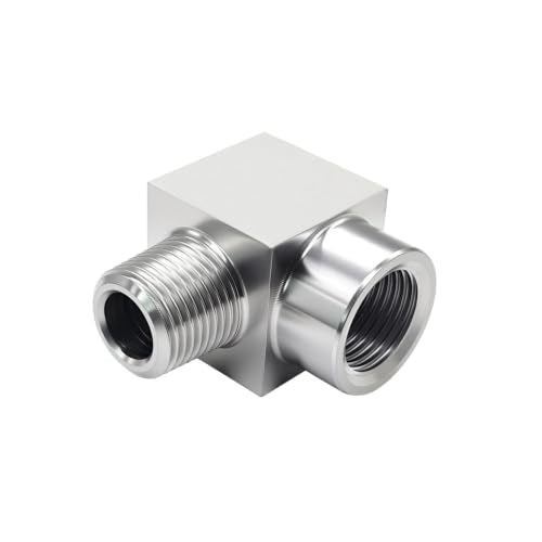Beduan 304 SS 90 Degree Street Elbow NPT 3/8 Male to Female Pipe Fitting - size: 3/8 NPT Elbow