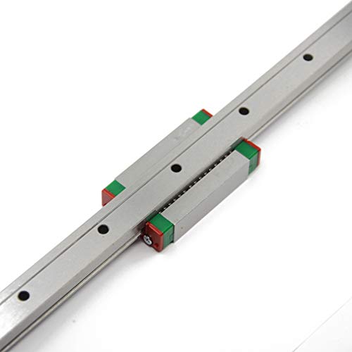 500mm MGN15 Linear Rail Guide with MGN15H Carriage Block for Large 3D Printer and CNC Machine - size: 500mm, style: Rail+MGN15H