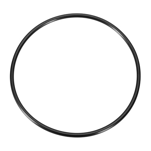 uxcell 5Pcs AS-247 O-Rings, Nitrile Rubber O-Rings 4-5/8" ID, 4-7/8" OD, 1/8" Width Round Sealing Gasket for Hydraulic Pneumatic Systems Sealing Repair (90 Durometer, Black) - size: 4-5/8" ID, 1/8" Width
