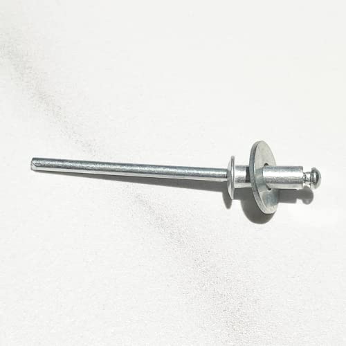350 pcs Aluminum Pop Rivet Washers for 1/8 inch Diameter Rivets, Backup Blind Rivets Washer, 3.2 mm - size: 1/8" Washers (350 Count)
