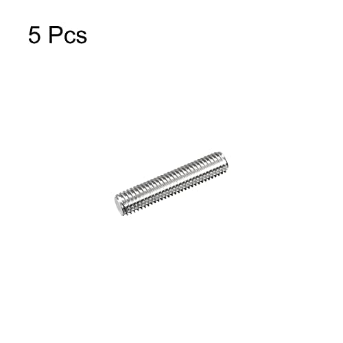 MECCANIXITY Fully Threaded Rod M8 x 35mm 1.25mm Thread Pitch 304 Stainless Steel Right Hand Threaded Rods Bar Studs 5 Pack - size: M8 x 35mm