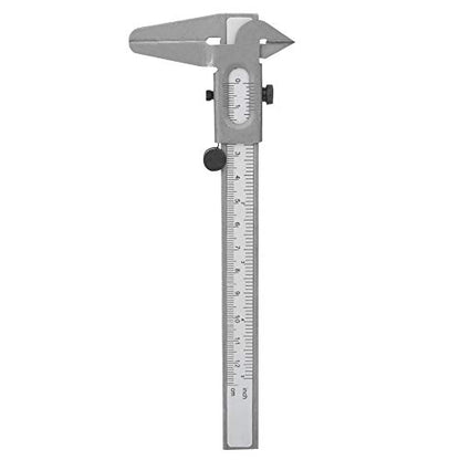 Metal Vernier Caliper Manual Fine Adjustment Measuring Caliper Tools Micrometer Ruler [5inch],Angle Measuring Caliper