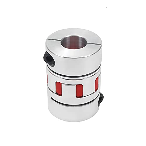 Fielect Shaft Coupling 25mm to 25mm Bore L78x55D Flexible Coupler Joint for Servo Stepped Motor - size: 25mm to 25mm Bore L78x55D
