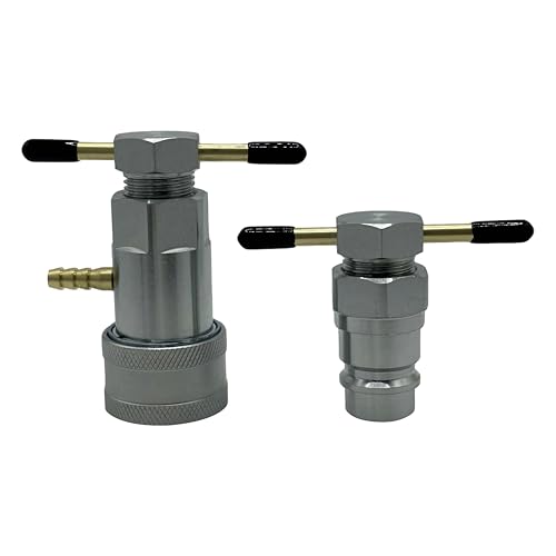 1/2" Hydraulic Quick Coupling Pressure Decompression Relief Release Tool for 1/2" Ag/Pioneer/Poppet Fittings Compatible with Kubota, John Deere, Other Compact Tractors