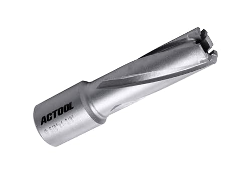 5/8'' Diameter x 1-3/8'' Depth of Cut Carbide Tipped TCT ANNULAR Cutter with 3/4'' Weldon Shank - size: 5/8'' x 1-3/8''