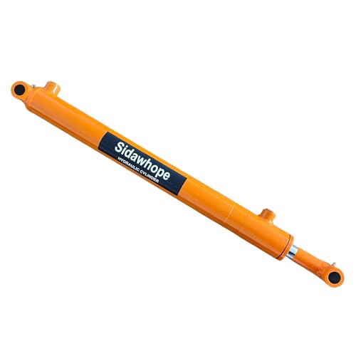 1.5x16 Hydraulics Weld Cross Tube Hydraulic Cylinder 1.5" Bore, 16" Stroke 3500PSI Double Acting SAE6 Port Hydraulic Lifting Cylinder (1.5x16)" Universal Hydraulic Cylinders - size: 1.5x16