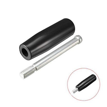 uxcell 2Pcs Revolving Handwheel Machine Handle M10x80mm Male Threaded Stem - size: M10 x 80mm