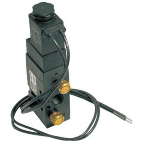Buyers Products BAV050SA 4-Way 2-Position Solenoid Air Valve with Five 1/4 in NPT Ports, 12V Coil, Convertible to 3-Way Operation for Tailgate, Air Compression, and Pneumatic Systems
