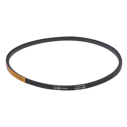 HARFINGTON A-850 V-Belts Drive Belt 850mm Inner 13mm Width 8mm Thickness Girth Rubber for Power Transmission - size: 850mm