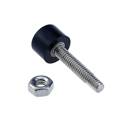 2Pcs Hood Adjuster Bumper Stopper Rubber M4x20mm - size: M4×20mm