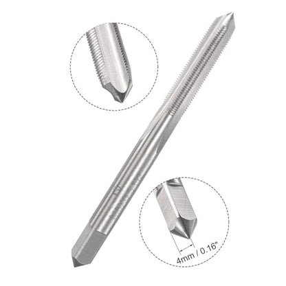 M5x0.5mm Metric Tap and Die Set,Machine Thread Screw Tap with Round Threading Die,Tap & Die Kit for Nut Screw Bolt Thread Repair - size: M5x0.5mm