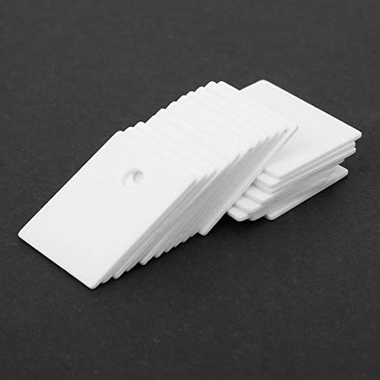Ceramic Sheet, Alumina Ceramic Sheet, 100pcs To-247 Alumina Ceramic Insulating Sheet Mos Transistor Igbt Cooling Pad 17 X 22 X 1mm