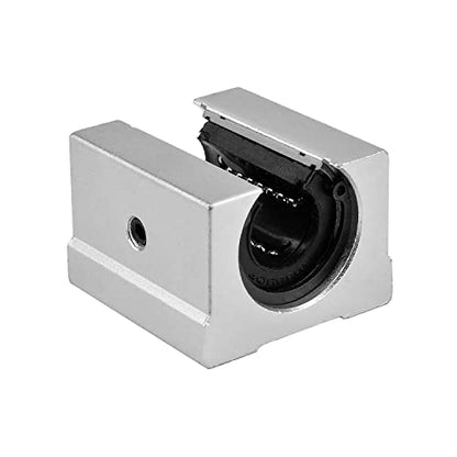 [1 PC] SBR25UU Aluminum Slide Block,1PC 25mm Bearing Slide Block for 25mm SBR25 Linear Motion Guide Rail (SBR25UU, 1 PC) - size: SBR25UU, style: 1 PC