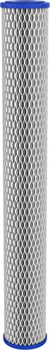Pentair Pentek R30-20 Sediment Water Filter, 20-Inch, Whole House Pleated Polyester Filter Cartridge, 20" x 2.5", 30 Micron, White, 1 Count (Pack of 1)