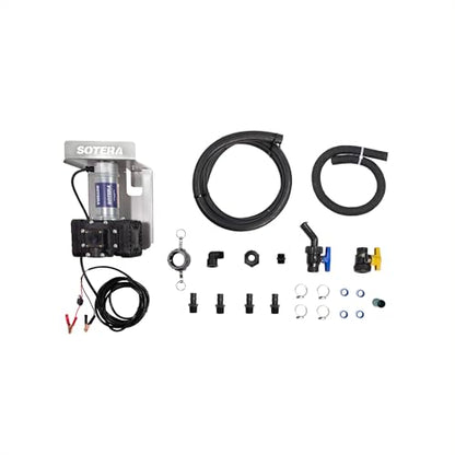 Fill-Rite SS425B 12V DC Chemical Transfer Pump Bundle with IBC Mount, Hose, & Suction Pipe - Heavy Duty Viscous Fluid Transfer Pump - Supports Continuous Usage, Dry Runs & Quiet Operation - style: 12V Tote Mount