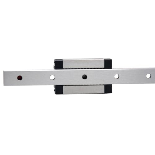 350mm MGN12 Linear Rail Guide with Dual Black MGN12H Carriage Block for 3D Printer and CNC Machine - size: 350mm, style: Rail + 2 x MGN12H(Black)