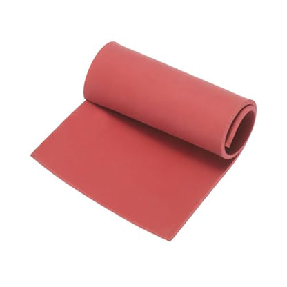 MECCANIXITY Solid Rubber Sheet 1/8" Thick x 4" Wide x 10" Long, Anti-Slip Neoprene Rubber Roofing Material for Gaskets DIY Material, Pads, Seal, Bumpers Red - size: 1/8" x 4" x 10"
