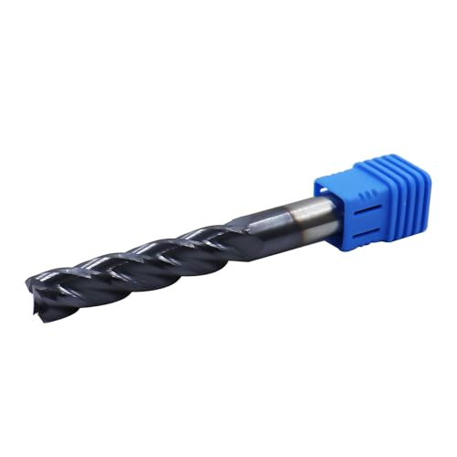 7/16in Solid Carbide Long End Mill, 4 Flutes, 30 Degree Helix - size: 7/16in