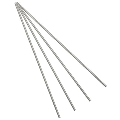 BokWin M4 x 250mm Fully Threaded Rod, 4 Pack - size: M4 x 250mm
