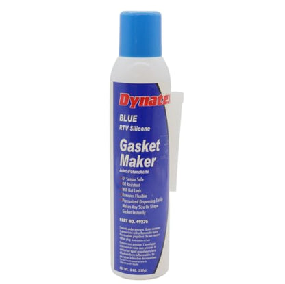 Dynatex Blue RTV Silicone Gasket Maker 8 oz Automatic Can (1 Pack) - size: 8oz
