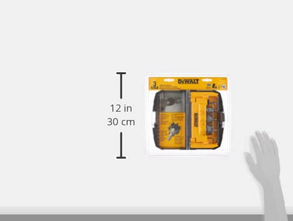 DEWALT DWACM1802 Metal Cut Carbide Holesaw Set, 3 Piece