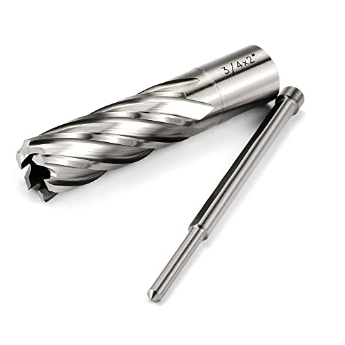 OSCARBIDE 3/4" x 2" HSS Annular Cutter 3/4" Weldon Shank Mag Drill Bit