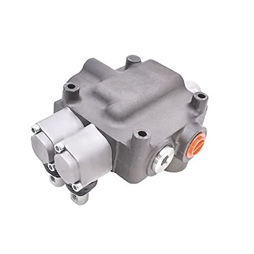 waltyotur Hydraulic Directional Control Valve, 2 Spool 21 GPM, Cast Iron Body, SAE Ports, 3600 PSI Double Acting Valve for Small Tractors, Log Splitters