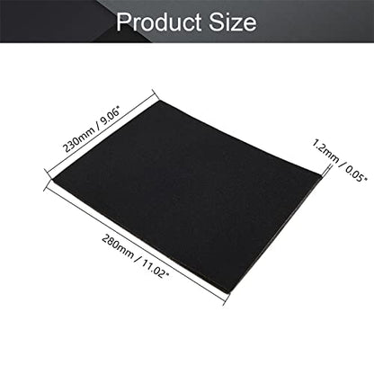 Utoolmart 150 Grits Sanding Sheets Wet Dry Silicon Carbide Sandpaper for Wood Furniture Metal Automotive Polishing 5pcs - color: 5pcs, size: 150 Grit