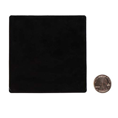 Sorbothane Vibration Isolation Square Pad, 4"x4", 2 Pack (30 Duro, 0.10" Thick) - size: 0.10" Thick