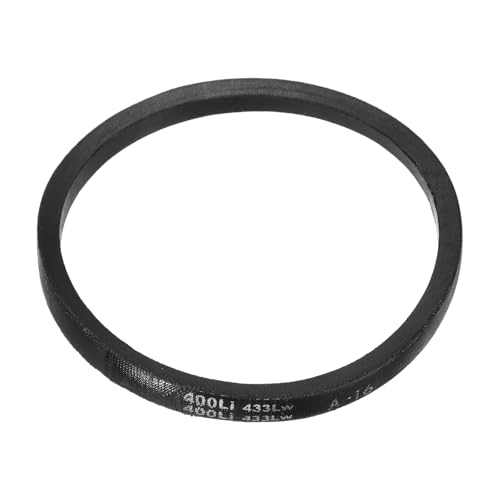 uxcell 5Pcs A16 Classic Wrapped Rubber V-Belt, 18" Lo x 0.51" W x 0.32" H - size: A16