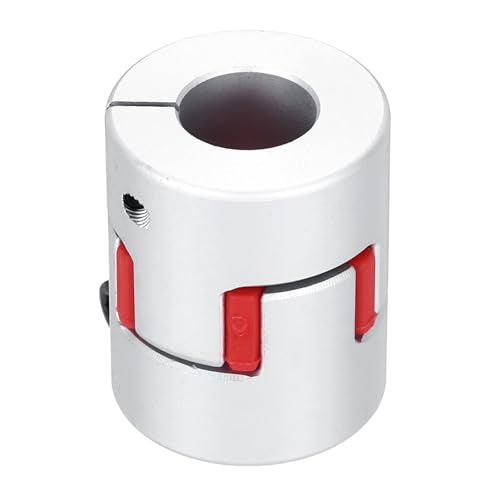 MECCANIXITY Aluminum Shaft Coupling Shaft Coupler 8mm to 12mm Flexible Spider Coupling L30mm x D25mm Coupler Jaw Spider Shaft Joint Connector for 3D Printers DIY CNC Router Milling Machine - size: 8mm to 12mm