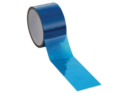 Caplugs PC90-0250 – PC90-SH Series – 1 Mil Thick Blue Polyester Tape, 1 Roll, 1/4" W x 72 Yds L, 2 Mil Silicone Adhesive, High Temperature Masking, Powder Coating, E-Coating, Anodizing (SH-47896)
