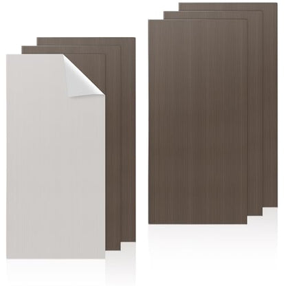 6 Pcs 4' X 2' X 0.2'' Polycarbonate Greenhouse Panels Roof Panels, Brown - color: Brown, size: 4' x 2' x 0.2''