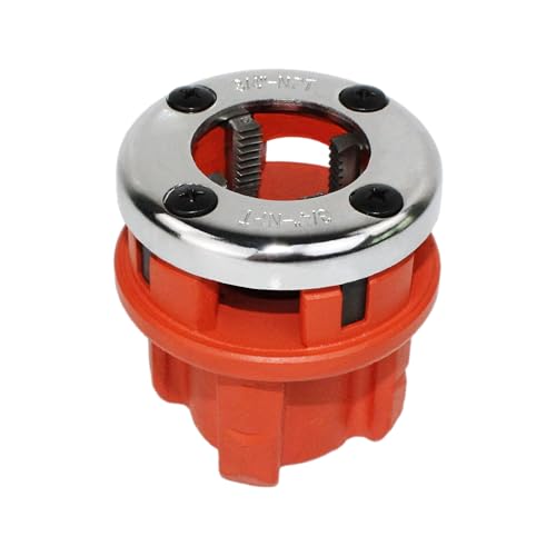 HFS(R 3-Die NPT Ratchet Pipe Threader Kit, 1/2, 3/4 and 1 Inch - size: with 3 Dies