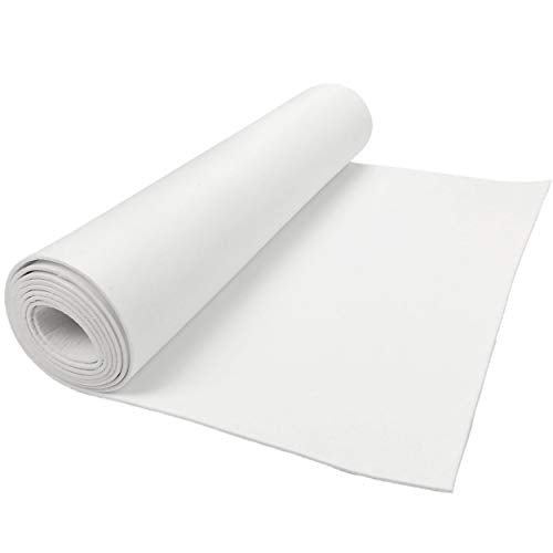 High Temperature Gasket Paper, Ceramic Fiber Alternative, 2100F Rated, 1/8" Thick x 24" x 100", for Wood Stove, Pellet Stove, Boiler, Furnaces, Kiln, Forge, 9601 - size: Roll