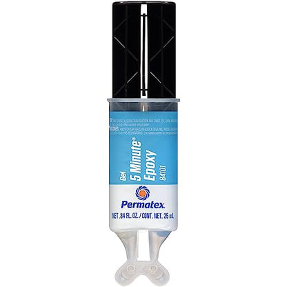 Permatex 84101 PermaPoxy 5 Minute General Purpose Epoxy, 0.84 oz. - size: 0.84 Ounce, style: Gel