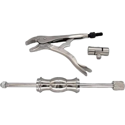 Slide Hammer Locking Pliers Set 9 Inch Puller Tool for Automotive Repairs