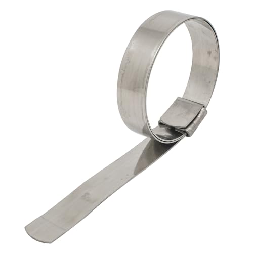 5/8" W x 2" Di (25 Pack) Center Punch Clamp band hose clamps 201 stainless steel - color: 2" 25pcs