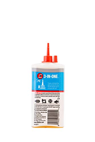 3-IN-ONE Motor Oil, 3 OZ [24-PACK] - size: 3 Ounce 24-Pack