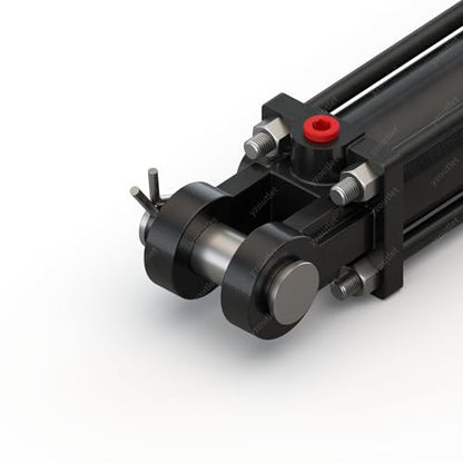 Tie-Rod Cylinder for Double Acting - Double Acting Hydraulic Cylinder, 3'' Bore, 8'' ASAE Stroke