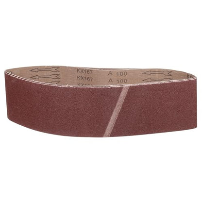 3 x 24 Inch Sanding Belts, 2 Pcs 100 Grit Belt Sander Paper - size: 3 x 24 Inch(100 Grit)