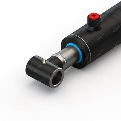 Welded Tube Cross Cylinder for Double Acting - Double Acting Welded Hydraulic Cylinder, 2.5" Bore, 16" Stroke