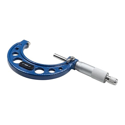 HFS(R) 2-3" Outside Micrometer with 0.0001" Accuracy, Carbide Anvil and Laser-Etched Scale - size: 2-3"x0.0001", style: Classic Ratchet